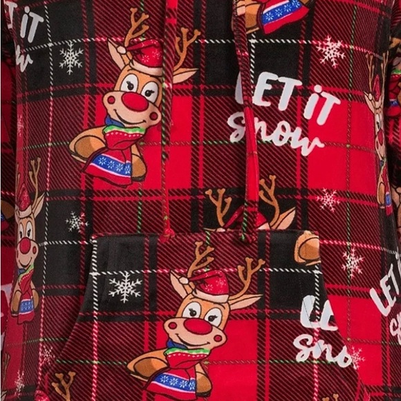 Plush Pullover Holiday Hoodie - Picture 4 of 4